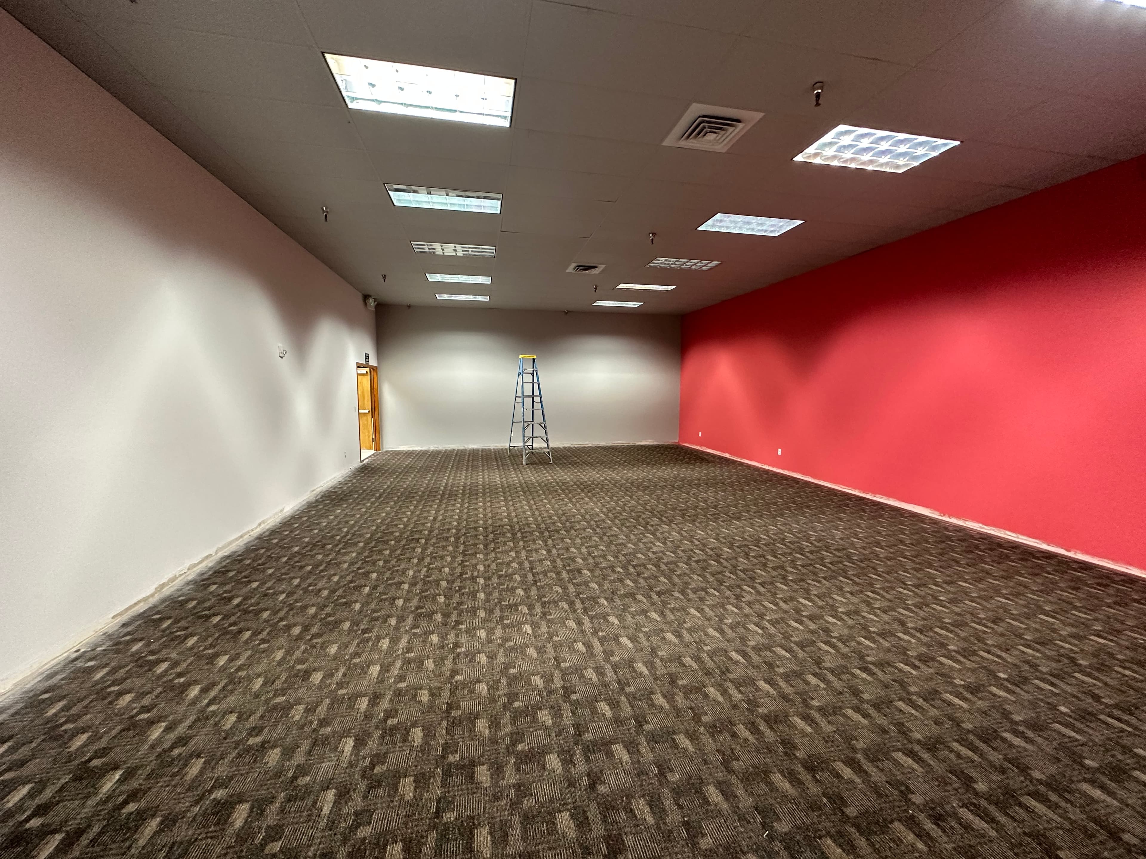 Commercial interior repaint